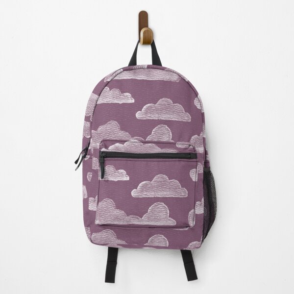 Item preview, Dreamtime Clouds Watercolor Pattern - Beet + Snow designed and sold by Irene Estelle.
