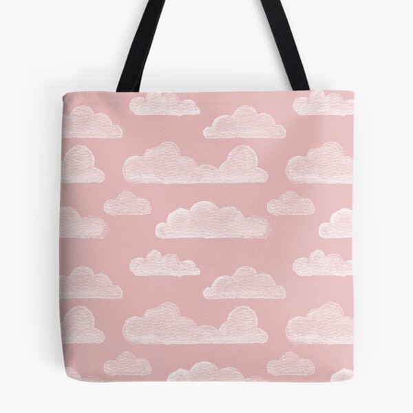 Item preview, Dreamtime Clouds Watercolor Pattern - Rose + Snow designed and sold by Irene Estelle.