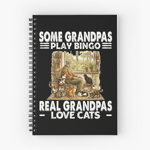 Item preview, Grandpas Cat Lover Gift – Some Grandpas Play Bingo Real Grandpas Love Cats designed and sold by DeJuasLincoln.