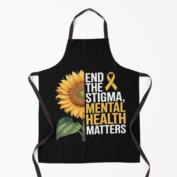 Item preview, End The Stigma Mental Health Matters Sunflower End Stigma designed and sold by Thamngan.