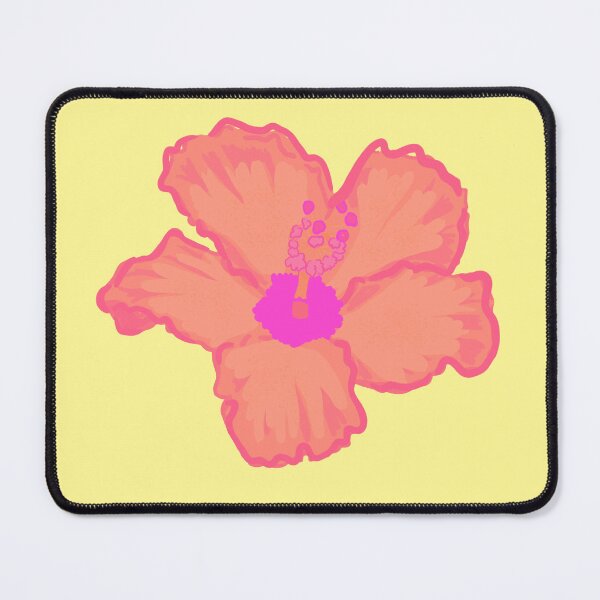 Item preview, Peach Hibiscus tropical beachy designed and sold by DaisyLemon.