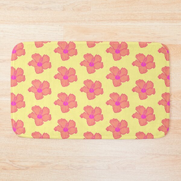 Item preview, Peach Hibiscus tropical beachy designed and sold by DaisyLemon.
