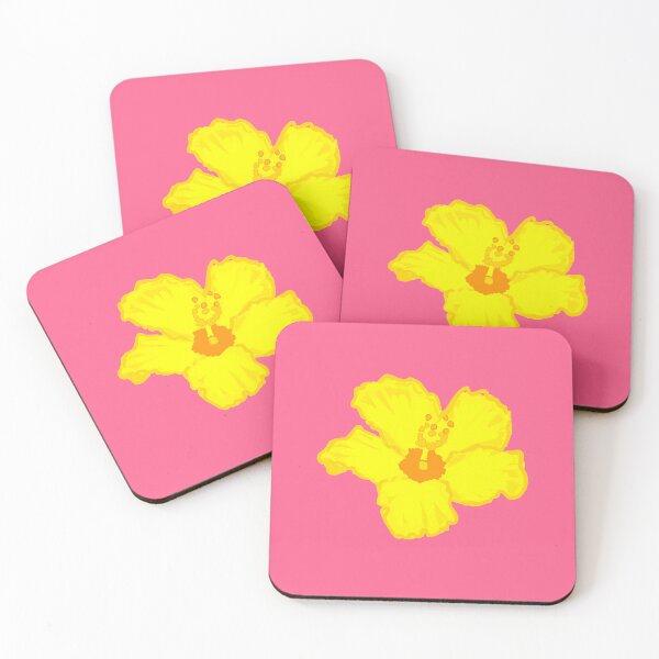 Item preview, Yellow Hibiscus tropical beachy designed and sold by DaisyLemon.