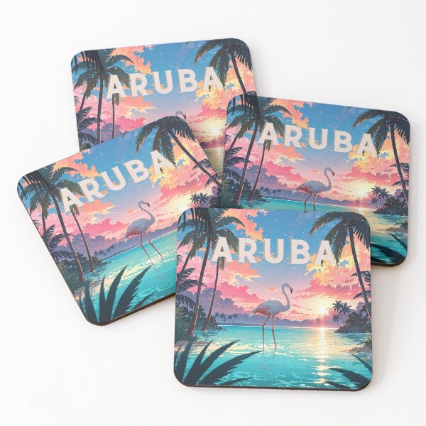 Item preview, Aruba Flamingo designed and sold by Aesthetic Visuals.