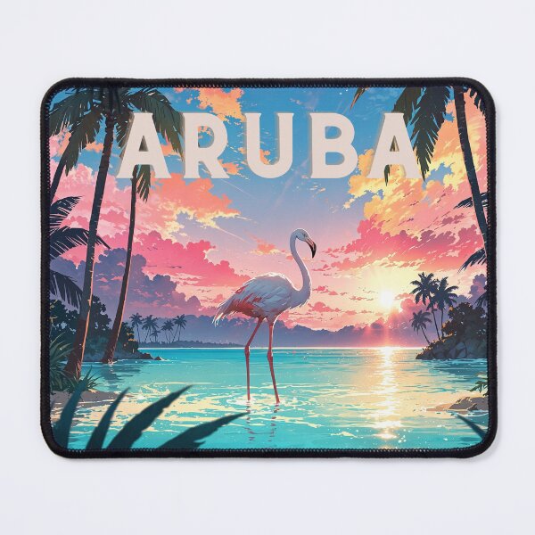 Item preview, Aruba Flamingo designed and sold by Aesthetic Visuals.