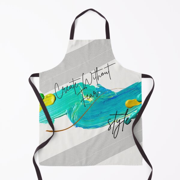 Item preview, Create Without Fear Abstract Paint Stroke Art, Creative Motivational Artist Design designed and sold by NA-art725.
