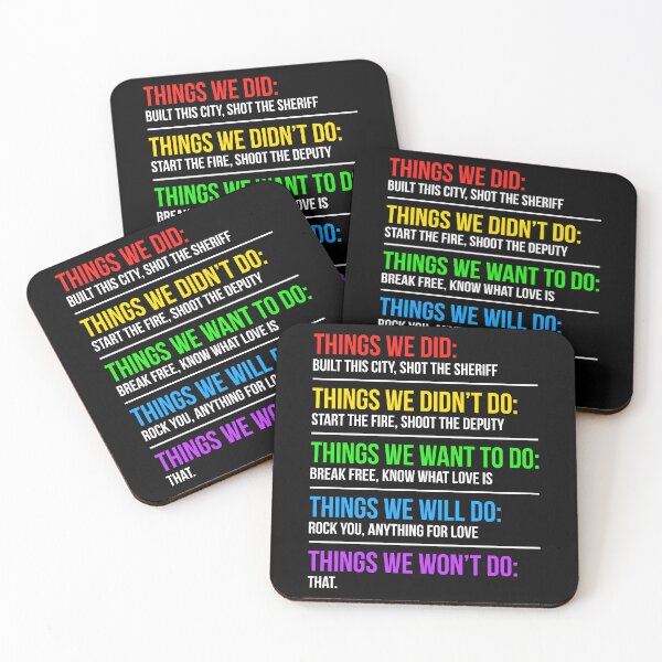 Item preview, Things We Did Music Song Lyrics designed and sold by KarimSoCute.