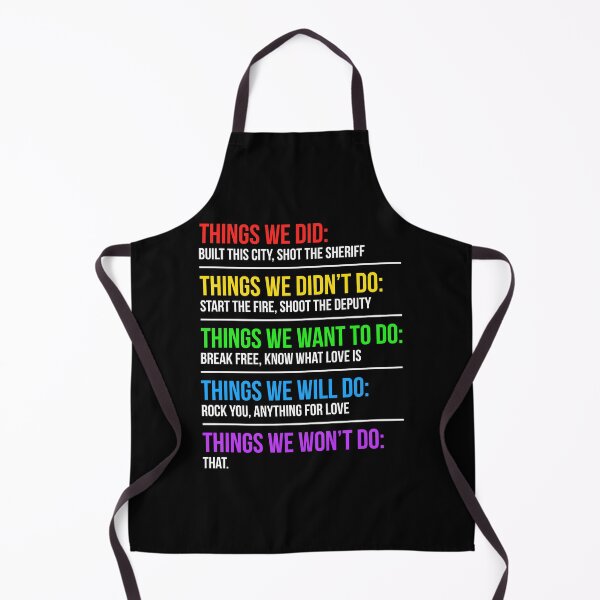 Item preview, Things We Did Music Song Lyrics designed and sold by KarimSoCute.