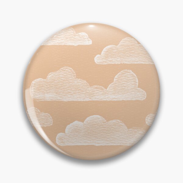 Item preview, Dreamtime Clouds Watercolor Pattern - Melon + Snow designed and sold by Irene Estelle.