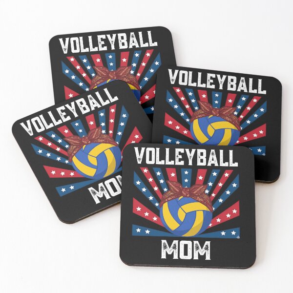 Item preview, Patriotic Volleyball Mom Vintage USA Design designed and sold by LarryMBrown.