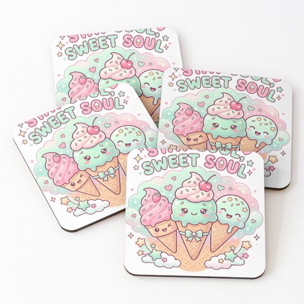 Item preview, STAY COOL SWEET SOUL Summer Tshirt Design  designed and sold by aashcreat.