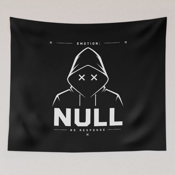 Item preview, NULL Shirt – No Response Tee | Emotion Error Aesthetic | Minimalist Cyberpunk Introvert Design designed and sold by BOOGY LEGACY™.