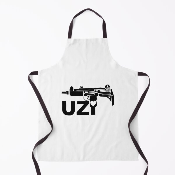 Item preview, I Love UZI; Israel: designed and sold by StickerApe.