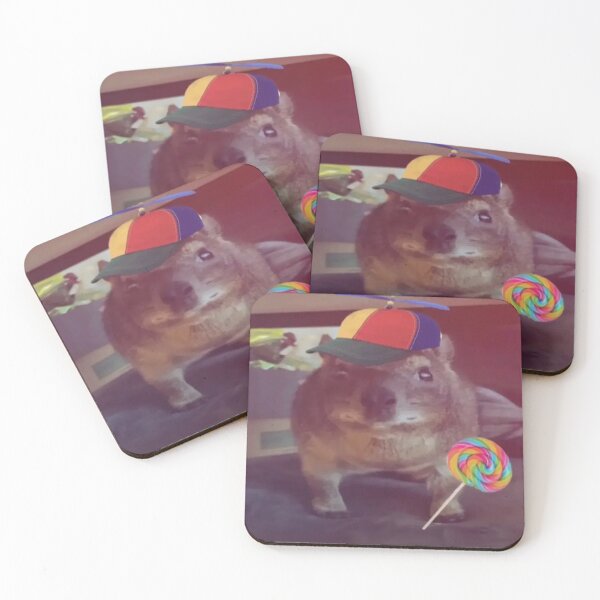 Item preview, hyrax weird face designed and sold by cloudzer0000.