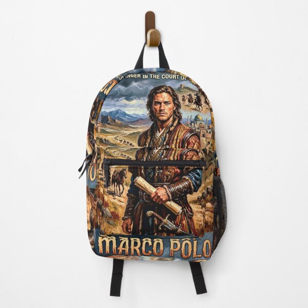 Item preview, A Stranger in the Court of the Khan: Marco Polo Fine Art Tribute designed and sold by Art's Diner.