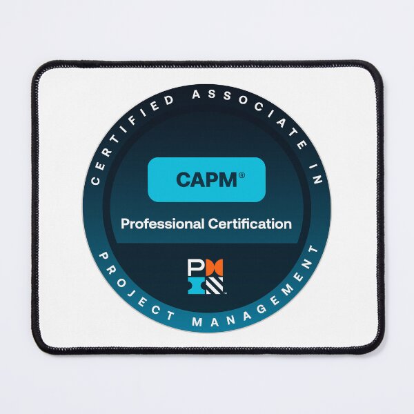 Item preview, Certified Associate in Project Management (CAPM) badge designed and sold by stickerartisan.