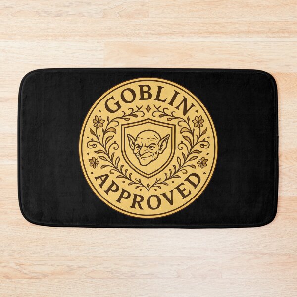 Item preview, Goblin Approved Sticker - Goblincore Emblem Design designed and sold by FestivityFinds.