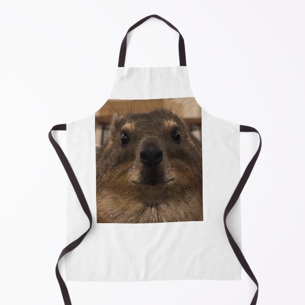 Item preview, smog hyrax face designed and sold by cloudzer0000.