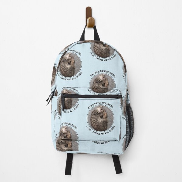 Item preview, It May Not Be Interesting But I'm Self Contained and Well Rounded Kitten  designed and sold by Massara6.