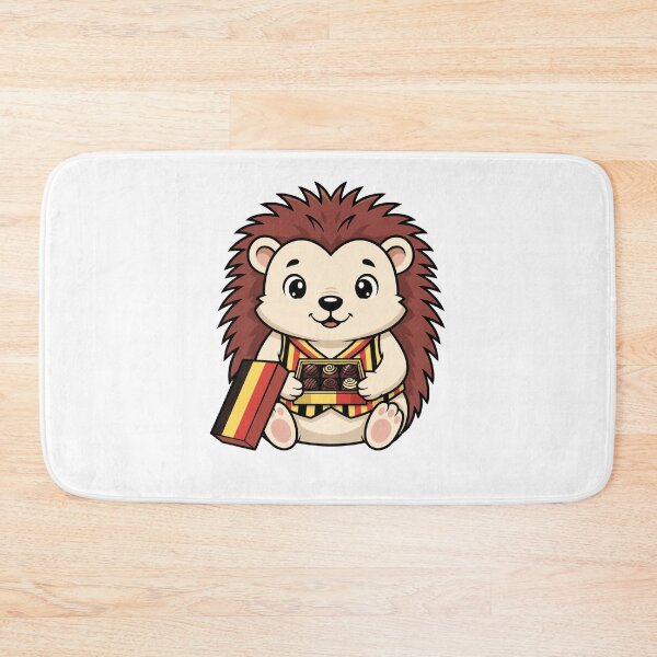 Item preview, Adorable Cartoon Hedgehog with Box of Chocolates designed and sold by k3rstman1.