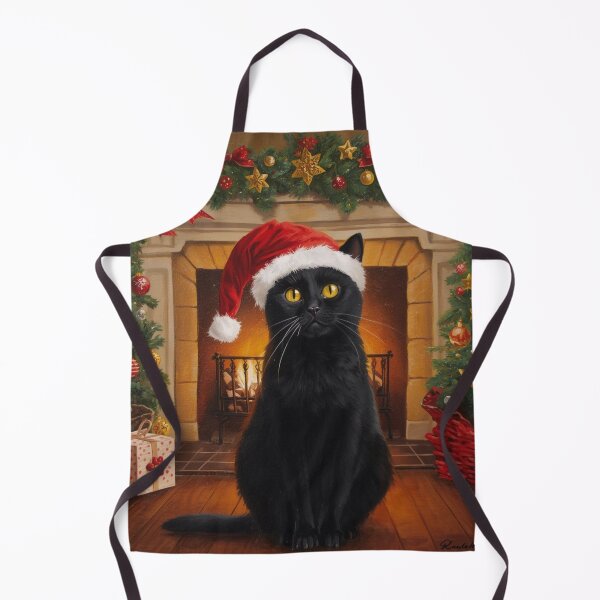 Item preview, Black Cat Christmas designed and sold by Fashionboost.