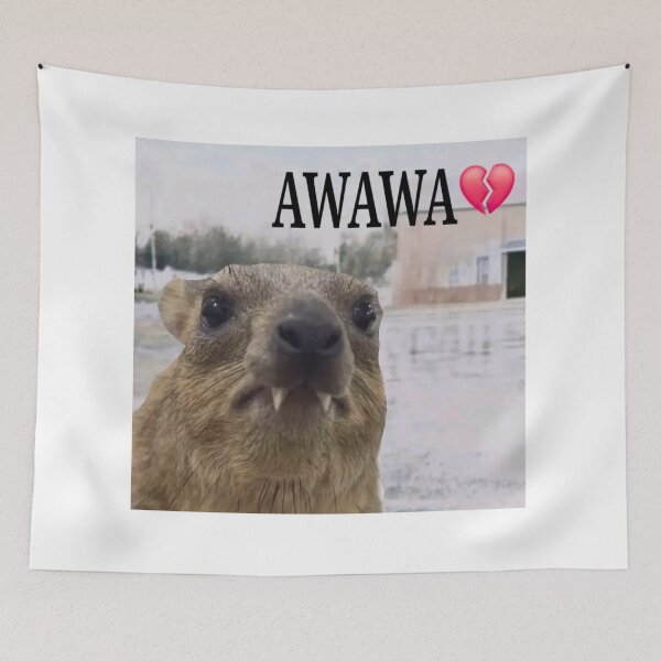 Item preview, awawa hyrax designed and sold by cloudzer0000.