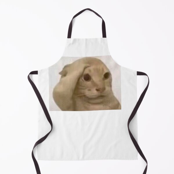 Item preview, bald cat meme designed and sold by cloudzer0000.