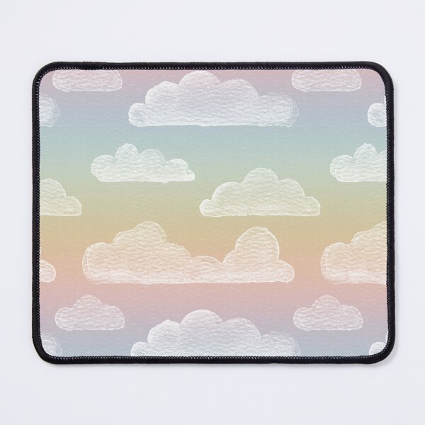 Item preview, Dreamtime Clouds Watercolor Pattern - Rainbow Sorbet + Snow designed and sold by Irene Estelle.