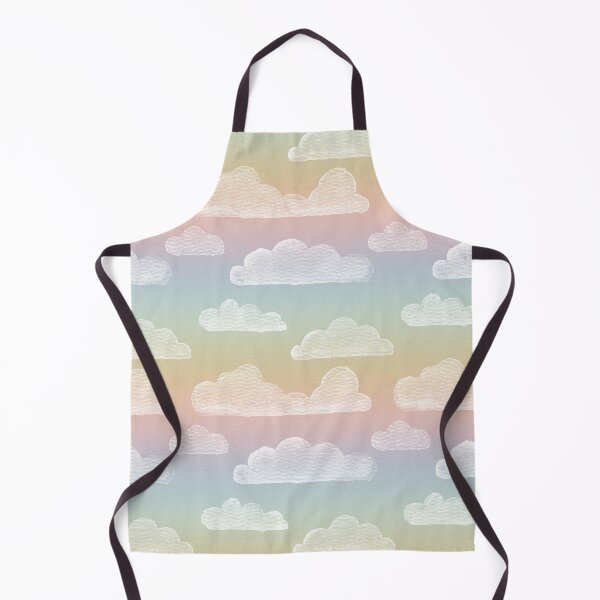 Item preview, Dreamtime Clouds Watercolor Pattern - Rainbow Sorbet + Snow designed and sold by Irene Estelle.