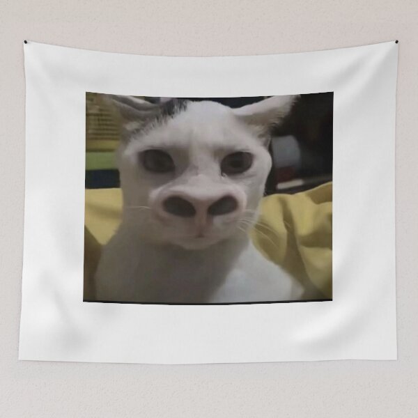 Item preview, big nose hole cat designed and sold by cloudzer0000.