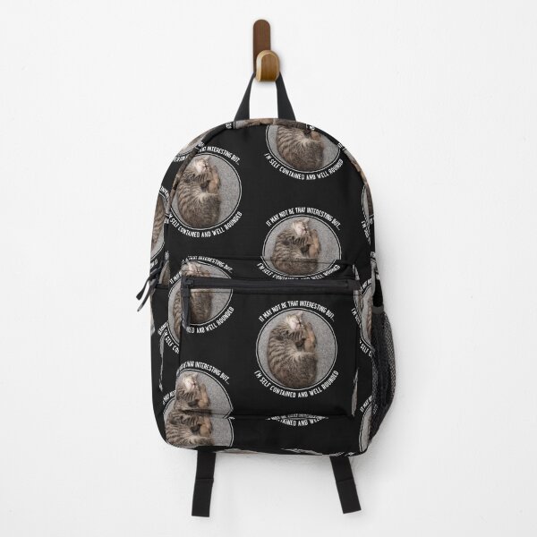 Item preview, It May Not Be Interesting But I'm Self Contained and Well Rounded Kitten  designed and sold by Massara6.
