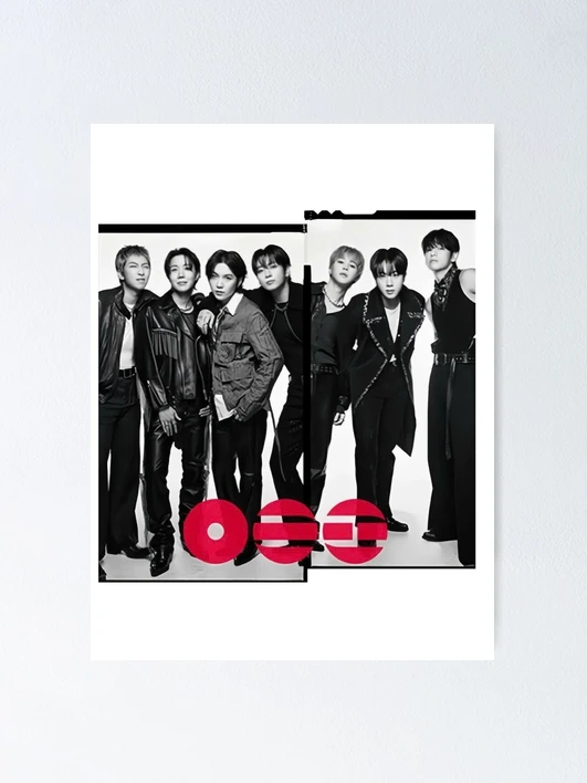 BTS ポスター　Art Print BTS Iconic Crosswalk Abbey Road Inspired 