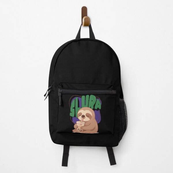 Item preview, Slurp – Cute Sloth Drinking Bubble Tea Animal Design designed and sold by tellia-kallisto.