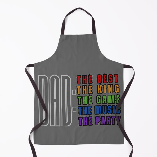 Item preview, Funny colorful “Dad The Best The King The Game The Music The Party” design. Perfect gift for Father’s Day! designed and sold by NeO² Studio.