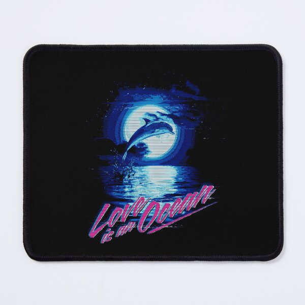Item preview, dolphin night love ocean designed and sold by guardiolapo.