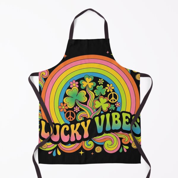 Item preview, Lucky Vibes Retro Rainbow Shamrock Design designed and sold by nrackpenra.