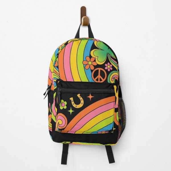 Item preview, Lucky Vibes Retro Rainbow Shamrock Design designed and sold by nrackpenra.