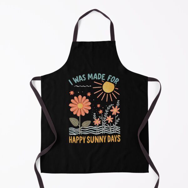 Item preview, I Was Made for Happy Sunny Days T-shirt - Floral Sun Design designed and sold by FestivityFinds.
