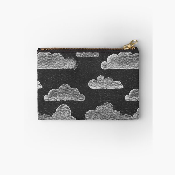 Item preview, Dreamtime Clouds Watercolor Pattern - Coal + Snow designed and sold by Irene Estelle.