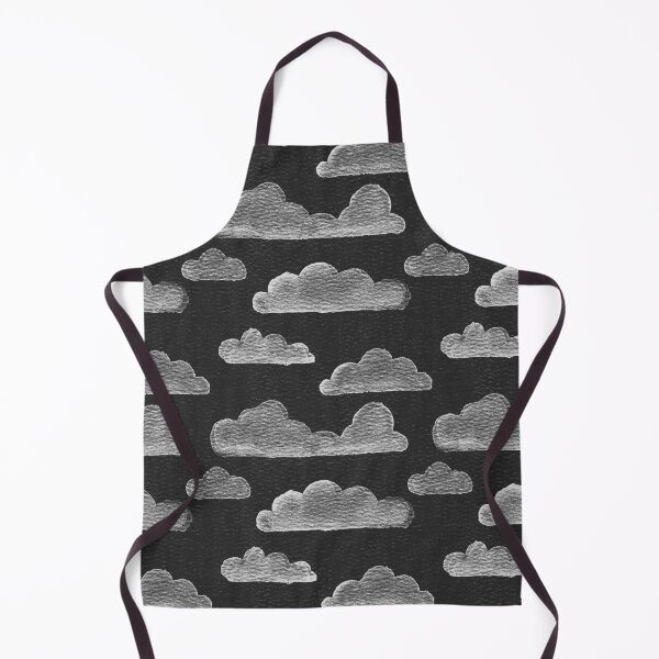 Item preview, Dreamtime Clouds Watercolor Pattern - Coal + Snow designed and sold by Irene Estelle.