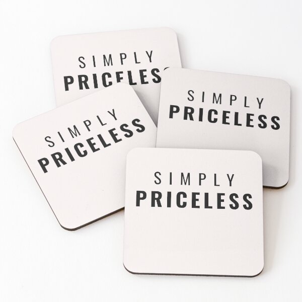 Item preview, Simple Is Priceless Lifestyle Statement designed and sold by emanni.