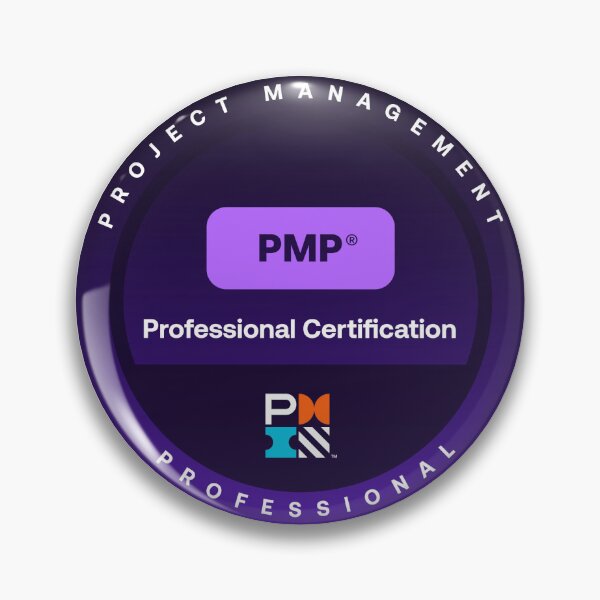 Item preview, Project Management Professional (PMP) certification badge designed and sold by stickerartisan.