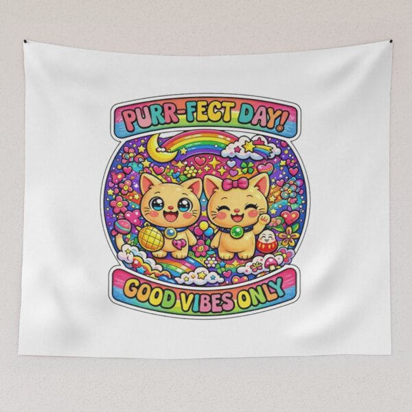 Item preview, Purr fect Day Good Vibes Only designed and sold by ethanforcas.