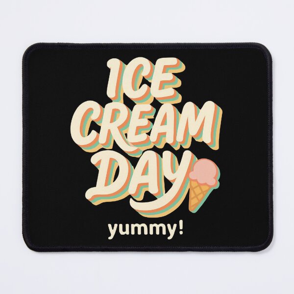 Item preview, Ice Cream Day T-shirt - Yummy Retro Ice Cream Design designed and sold by FestivityFinds.