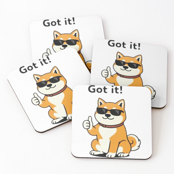 Item preview, Got It Shiba Inu designed and sold by ethanforcas.