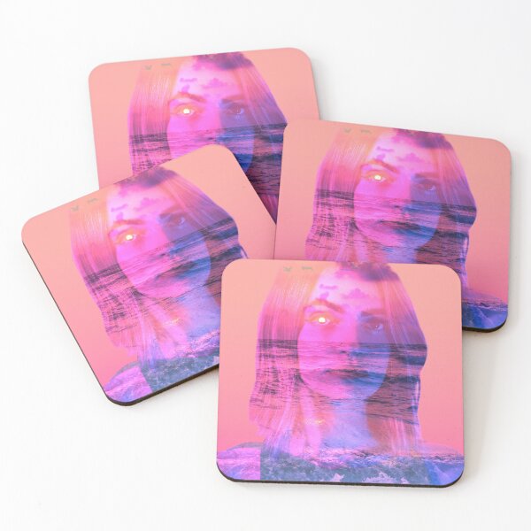 Item preview, Double Exposure Beach designed and sold by Pink Yoshi Art.