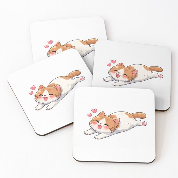 Item preview, Cute Happy Cat  designed and sold by rajaansariT.
