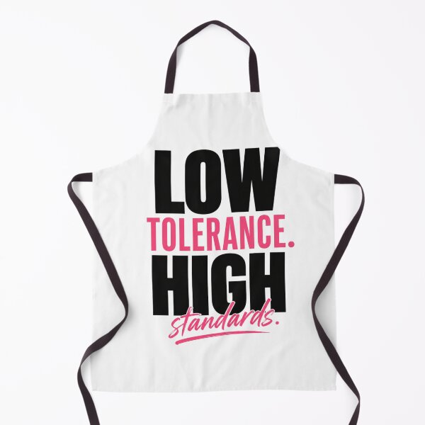 Item preview, Low Tolerance High Standards Typography designed and sold by StoryInCode.