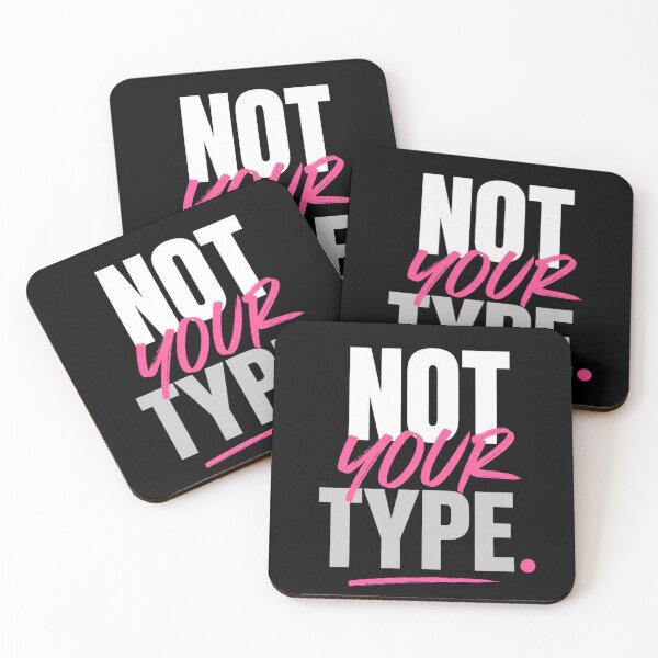 Item preview, Not Your Type Bold Statement Design designed and sold by StoryInCode.