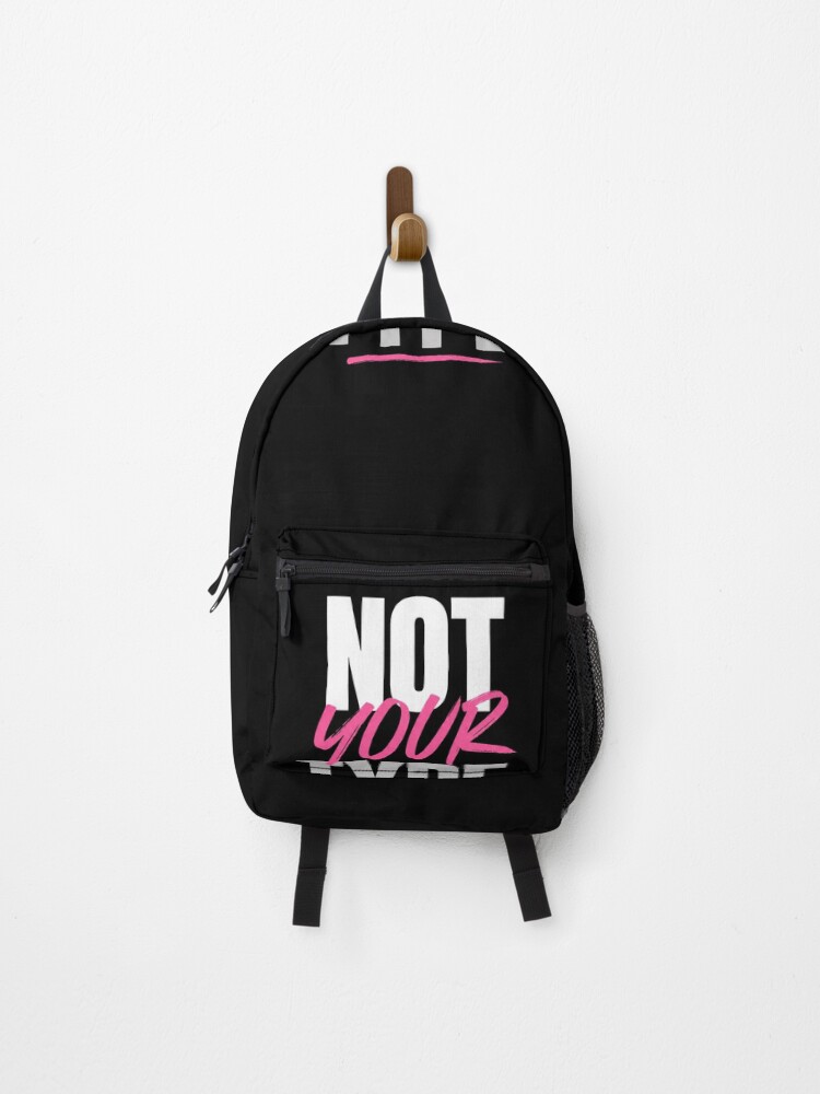 Thumbnail 1 of 3, Backpack, Not Your Type Bold Statement Design designed and sold by StoryInCode.